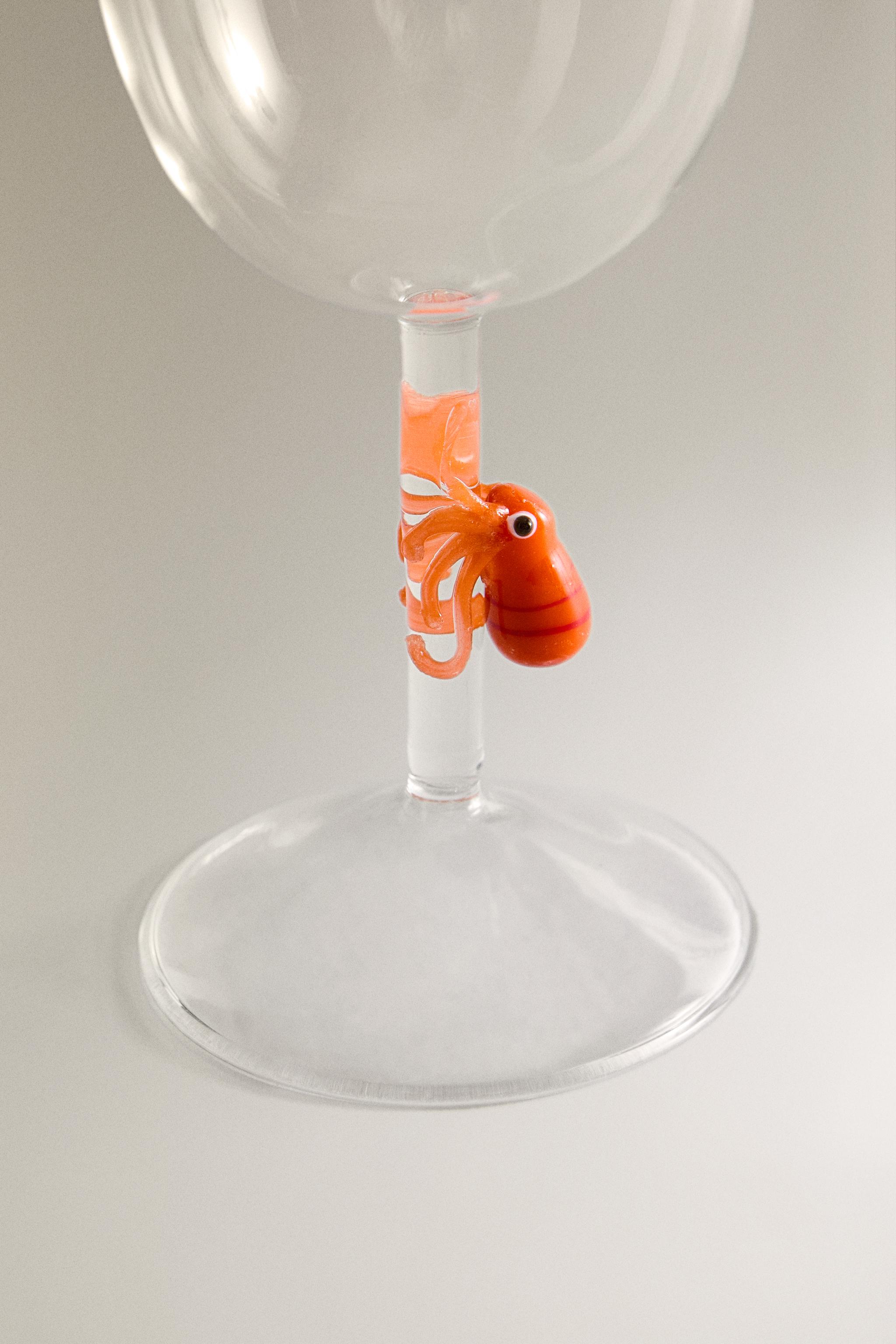VERRE BOROSILICATE ANIMAL MARIN